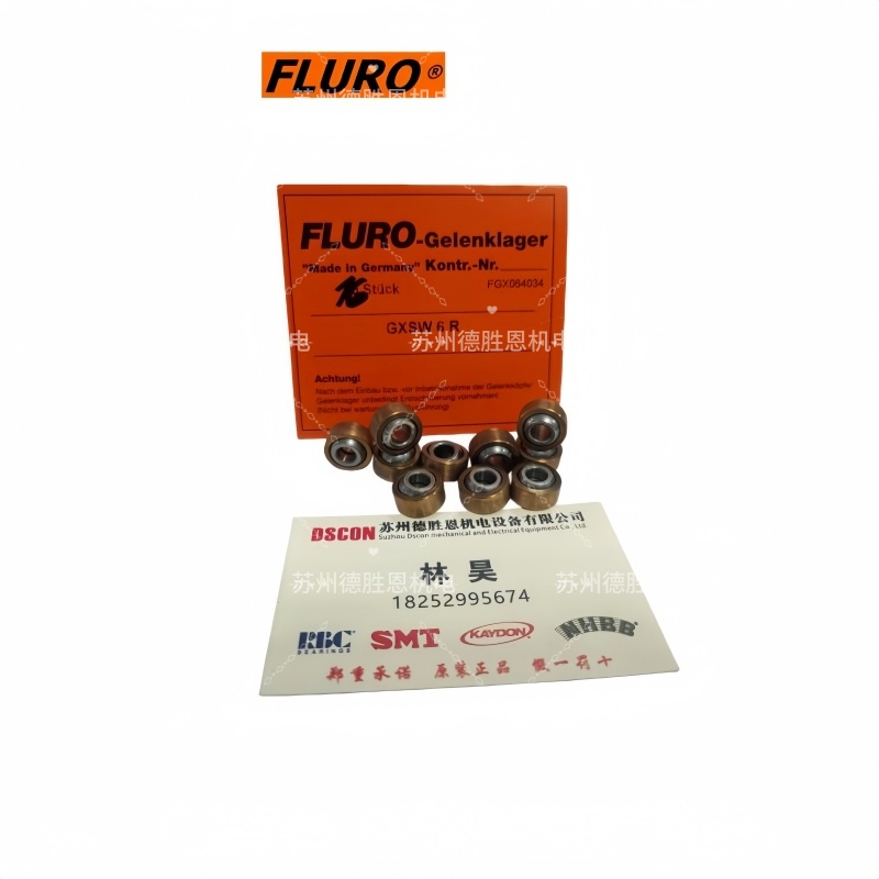 FLURO軸承GISW5， GISW6， GISW8， GISW10， GISW12桿端關(guān)節(jié)軸承，汽車液壓設(shè)備軸承