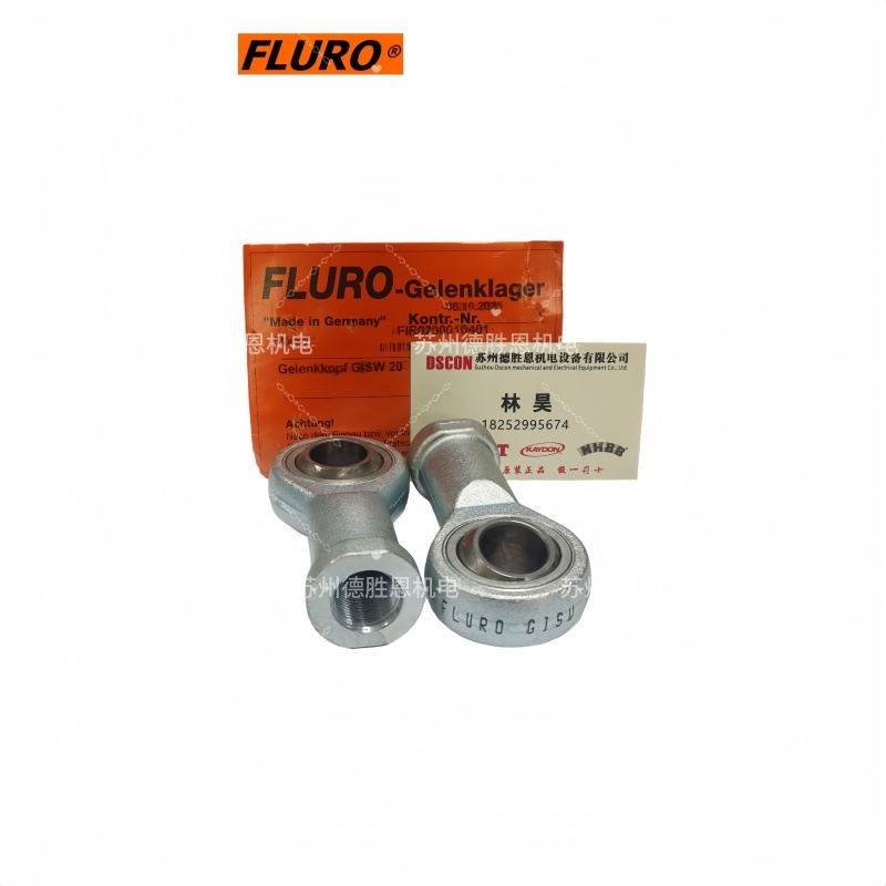 FLURO軸承GIXSW6， GIXSW8， GIXSW10， GIXSW12， GIXSW14桿端關節軸承，汽車液壓設備軸承